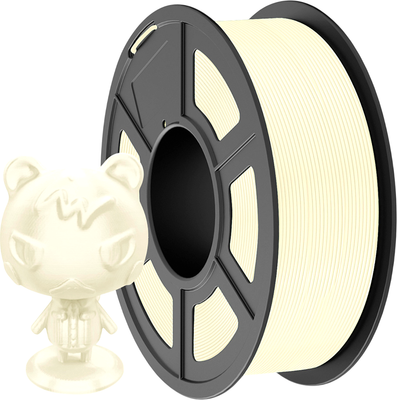 Пластик для 3D-печати NV Print NV-3D-TPU-SILK-CREAM-WHITE (1.75мм, 1кг, кремовый/белый)