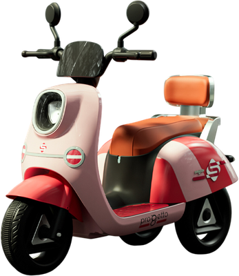 Детский мотоцикл Sundays LS316 (розовый)