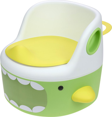 Детский горшок Solmax&Kids Акула / SM99506 (зеленый/белый)