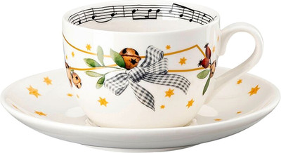 Чашка с блюдцем Hutschenreuther Christmas Songs 2024 / 02471-727212-14765