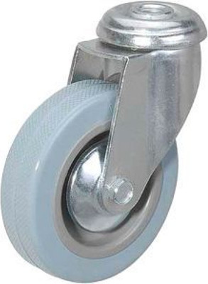 Колесо для тележки складской TOR SChg 55 120мм под болт (F) 1025950