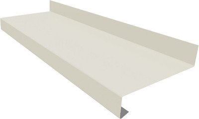 Отлив оконный Скайпрофиль 40x205x1500мм (RAL 9003 белый)