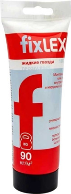 Клей Bostik FixLEX Монтажный (180г, прозрачный)