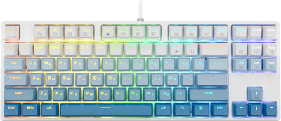 Клавиатура Redragon Cass RGB / 71485 (синий/белый)