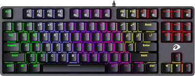 Клавиатура Dareu ЕК87 (черный, Blue Switch)