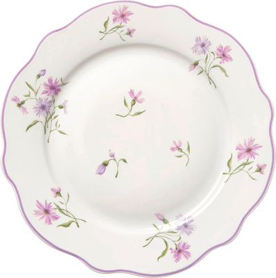 Тарелка закусочная (десертная) HomeQueen Летние воспоминания 77103 (цветы)