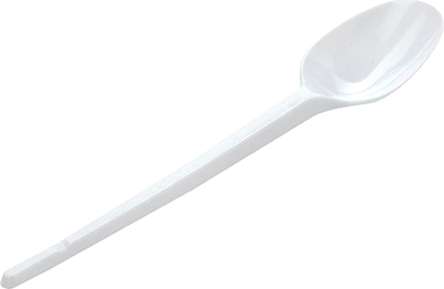 Набор одноразовых ложек Мистерия 143080 (100шт, белый)