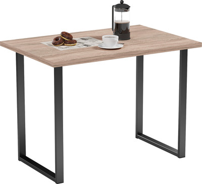 Обеденный стол Soma Tako 92x50 (дуб сонома/черный)
