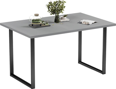 Обеденный стол Soma Tako 120x66 (серый/черный)