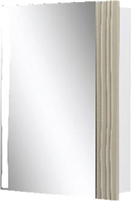 Шкаф с зеркалом для ванной Volna Lotty LED 60 L (латте)