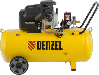 Воздушный компрессор Denzel DKV2200/100 Х-PRO / 58079