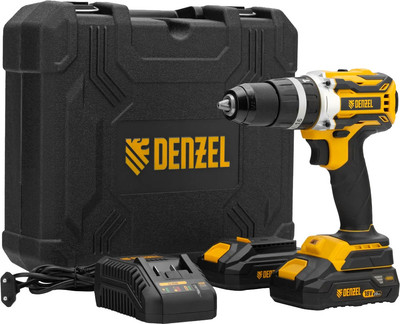 Аккумуляторная дрель-шуруповерт Denzel CIDB-18-02 / 26145
