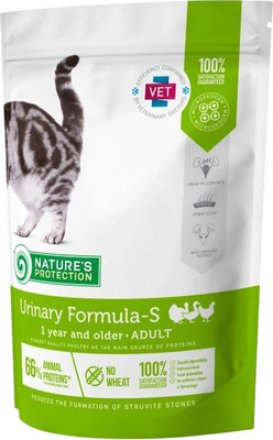 Сухой корм для кошек Nature's Protection Urinary Formula-S Poultry / NPS45769 (400г)