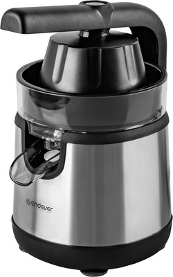 Соковыжималка электрическая Endever Sigma-150 (черный/стальной)