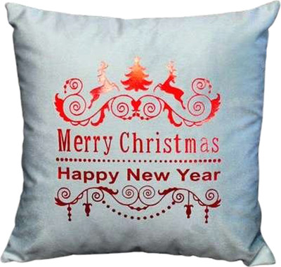 Наволочка декоративная MATEX Xmas / 40-057 (светло-синий/красный)