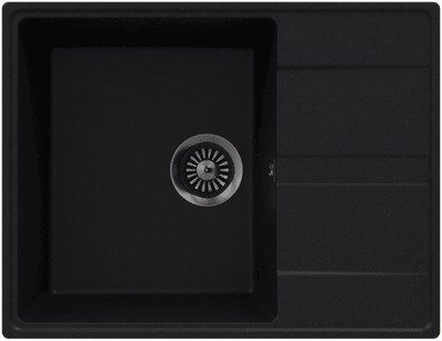 Мойка кухонная Maunfeld Lacrima 650 MFQS-650B (черный)