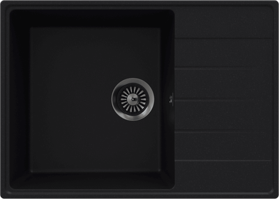 Мойка кухонная Maunfeld Lacrima 700 MFQS-700B (черный)