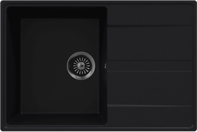 Мойка кухонная Maunfeld Lacrima 750 MFQS-750B (черный)