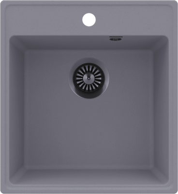 Мойка кухонная Maunfeld Perla 460 MFQS-460LGR (светло-серый)