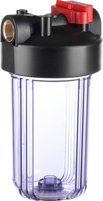 Корпус магистрального фильтра Гейзер С24 10ВВ (прозрачный)