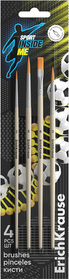 Набор кистей Erich Krause Sport DNA / 62670 (4шт)