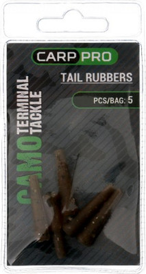 Конус для клипсы рыболовной Carp Pro Tail Rubbers Camo CP6508C (5шт)