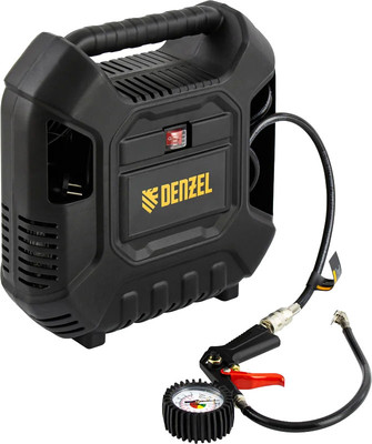 Воздушный компрессор Denzel DL1100 / 58005 (с набором аксессуаров)