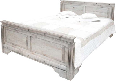 Двуспальная кровать ФанДОК Викинг 01 140x200 Ф-181.02 (белый воск)