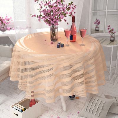 Скатерть Лента Д229К (розовый)