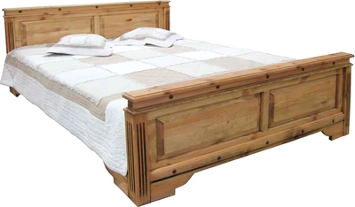 Двуспальная кровать ФанДОК Викинг 01 160x200 Ф-181.03 (мед)