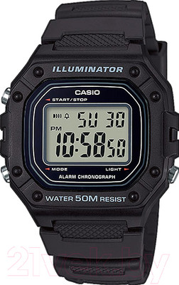 Часы наручные мужские Casio W-218H-1AVEF