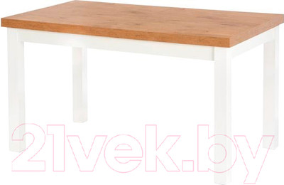 Обеденный стол Halmar Tiago (дуб ланселот/белый)