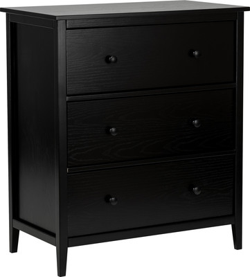Комод Импэкс Leset Токе 3 ящика (черный)