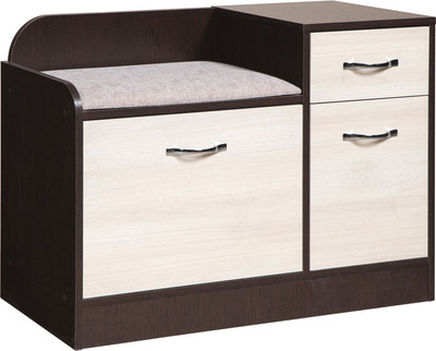 Скамья Мебель-Класс Порто-7 Левый МК 501.09.7 (серый/венге/ясень шимо светлый)