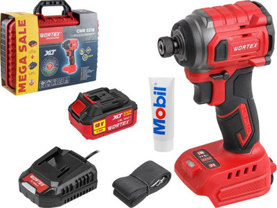 Аккумуляторный гайковерт Wortex CWR 0218 (1329730)