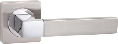 Ручка дверная Ajax furniture Fusion K.JK51 SN/CP-3 (матовый никель/хром)