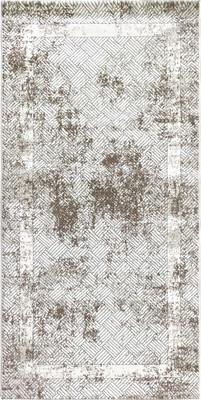 Коврик Safyun Calibri BT329-CREAM-BROWN (0.8x1.5)