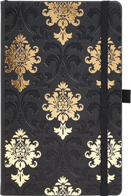 Блокнот CASTELLI Baroque Gold / 0QO4LG-007 (96л, черный/золотистый)