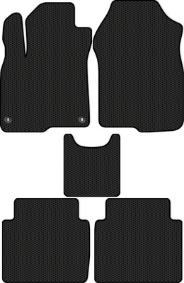 Комплект ковриков для авто Alicosta 0426_1 для Honda CR-V V SUV/RW 2016-2022 (EVA соты, черный)