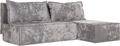 Диван угловой Stolline Киото (светло-серый)