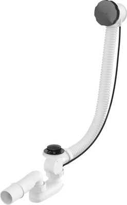 Сифон Whitecross 60см / SPWC60GM (оружейная сталь)