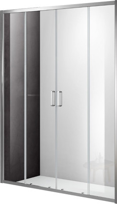 Стеклянная шторка для ванны Adema Гласс лайн 150 (прозрачный)