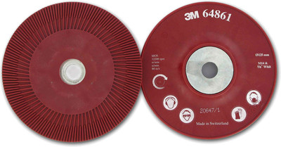 Опорная тарелка 3M 125х22мм ребристая M14 / 64861