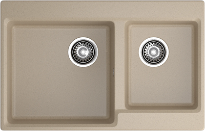 Мойка кухонная GranFest GF-LV-780K (песочный)