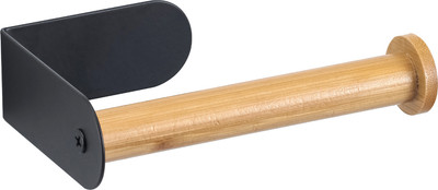 Держатель для туалетной бумаги FORA Axe FOR-AXE016BB (черный/бамбук)