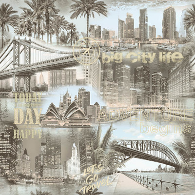 Бумажные обои Vimala Мегаполис 12283