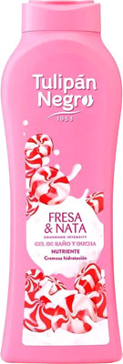 Гель для душа Tulipan Negro Fresa&Nata Клубника и Сливки (650мл)