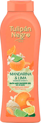 Гель для душа Tulipan Negro Mandarina&Lima Мандарин и Лайм (650мл)