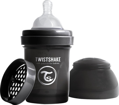 Бутылочка для кормления Twistshake Антиколиковая 79121 (125мл, черный)