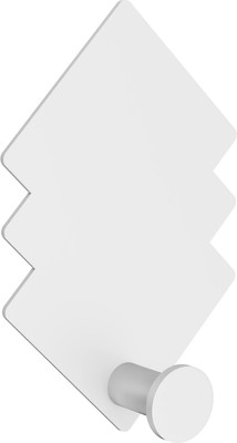 Крючок для ванной KLEBER River KLE-MF-55W (белый)